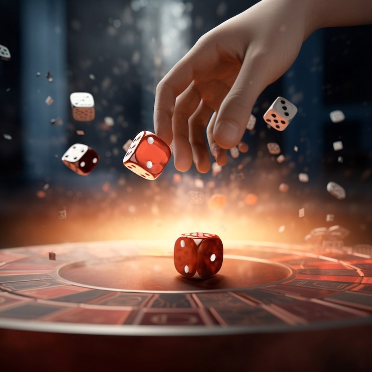 Dashboard showing football and casino game selection