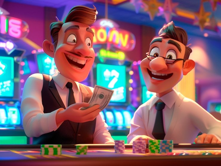 The Dog House slot game interface showing cascading reels mechanic on mobile screen